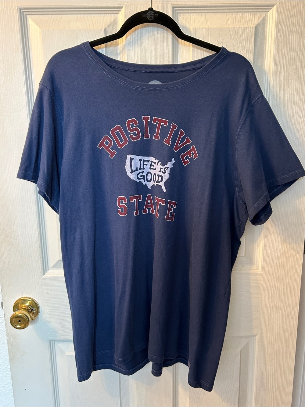 ❌LAST CALL❌ Life is Good Graphic Tee shirt positive state of mind cotton XXL - Picture 3 of 9